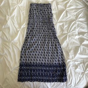 Strapless Maxi Dress